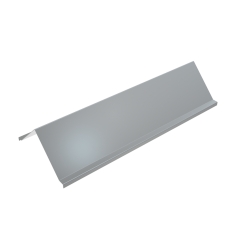 Крышка лотка двускатная 400х1,0 L3000 мм HD КМ-Профиль (KLZ400-1.0-3000 HD)