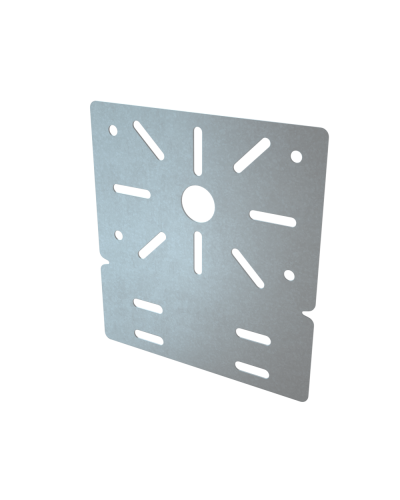 Пластина монтажная INOX304 КМ-Профиль (PM INOX304) в Самаре Аксессуары для лотков Pintop.ru