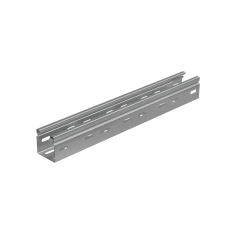 Лоток перфорированный 50х50х0,8 L2500 мм "Стандарт ПЛЮС" INOX304 КМ-Профиль (LPEplus50-50-0.8-2500 INOX304)