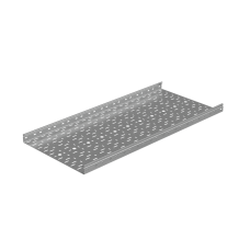 Лоток перфорированный 50х500х1,5 L3000 мм "Стандарт ПЛЮС" INOX304 КМ-Профиль (LPEplus50-500-1.5-3000 INOX304)