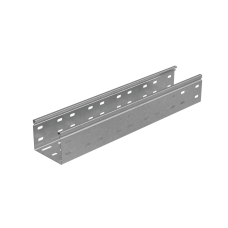 Лоток перфорированный 80х100х1,2 L3000 мм "Стандарт ПЛЮС" INOX304 КМ-Профиль (LPEplus80-100-1.2-3000 INOX304)
