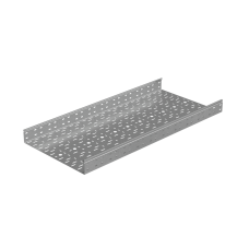 Лоток перфорированный 80х500х1,0 L3000 мм "Стандарт ПЛЮС" INOX304 КМ-Профиль (LPEplus80-500-1.0-3000 INOX304)