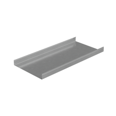 Лоток неперфорированный 80х600х1,2 L3000 мм "Стандарт ПЛЮС" INOX304 КМ-Профиль (LNEplus80-600-1.2-3000 INOX304)