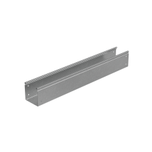 Лоток неперфорированный 100х100х0,7 L2500 мм "Стандарт ПЛЮС" INOX304 КМ-Профиль (LNEplus100-100-0.7-2500 INOX304)