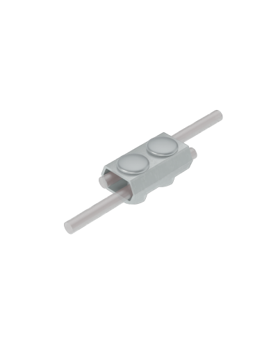 Параллельный соединитель прутка Ø 5-8 мм INOX304 КМ-Профиль (PS-D5-8 INOX304) в Самаре Монтажные материалы Pintop.ru