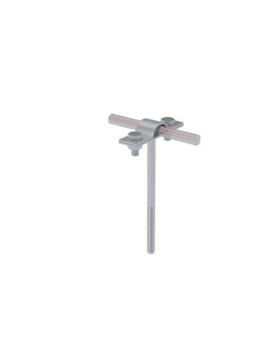 Держатель для прутка Ø 5-10 мм вкручиваемый L80 мм TD КМ-Профиль (DPV-L80-D5-10 TD) в Самаре Монтажные материалы Pintop.ru