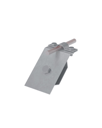 Держатель для водосточного желоба Ø 5-10 мм HD КМ-профиль (DVZH-D5-10 HD) в Самаре Монтажные материалы Pintop.ru