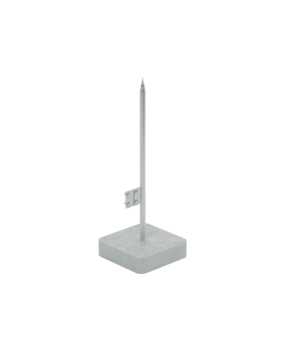 Вольностоящая молниеприемная мачта цельная H2,5 м HD КМ-Профиль (VMC-H2.5 HD) в Самаре Монтажные материалы Pintop.ru