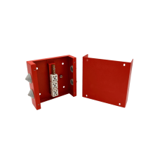 Коробка распределительная огнестойкая КРОПС, IP41, габаритные размеры 200х200х80 мм, для кабелей сечением до 6 мм2, 8 клемм КМ-Профиль (FRJB-KM-ST3-6-08-КРОПС-IP41)