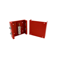 Коробка распределительная огнестойкая КРОПС, IP41, габаритные размеры 200х200х80 мм, для кабелей сечением до 25 мм2, 6 клемм КМ-Профиль (FRJB-KM-ST3-25-06-КРОПС-IP41)