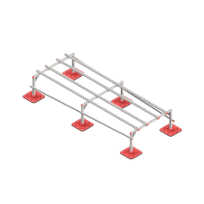 Опорная конструкция для установки оборудования TECHNORAPTOR FOOT 1200х3000 тип 2 КМ-профиль (KM-TR-F-SSEI-1200-3000-2)