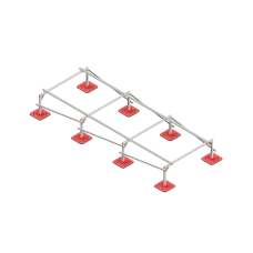 Опорная конструкция для установки оборудования TECHNORAPTOR FOOT 1500х4000 тип 1 HD КМ-профиль (KM-TR-F-SSEI-1500-4000-1 HD)