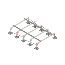 Опорная конструкция для установки оборудования TECHNORAPTOR STEELFOOT 2000х3000 тип 2 HD КМ-профиль (KM-TR-STF-SSEI-2000-3000-2 HD)