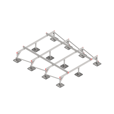 Опорная конструкция для установки оборудования TECHNORAPTOR STEELFOOT 2500х3000 тип 2 КМ-профиль (KM-TR-STF-SSEI-2500-3000-2)