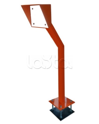 Стойка для считывателя Аякс 170х180 мм, черная, Базовая, наклонная в Самаре Дополнительное оборудование для СКУД Pintop.ru