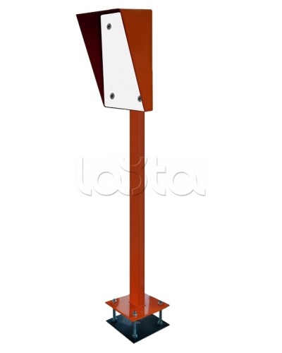 Стойка для считывателя Аякс 300х400 мм, оранжевая, Базовая, прямая в Самаре Дополнительное оборудование для СКУД Pintop.ru