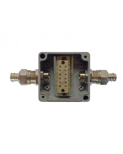 G366 А МВ (ввод провода в металлорукаве Ду15) К АЯКС IP66/IP65, 82x80x55 Магнито-контакт в Самаре Распределительные коробки Pintop.ru