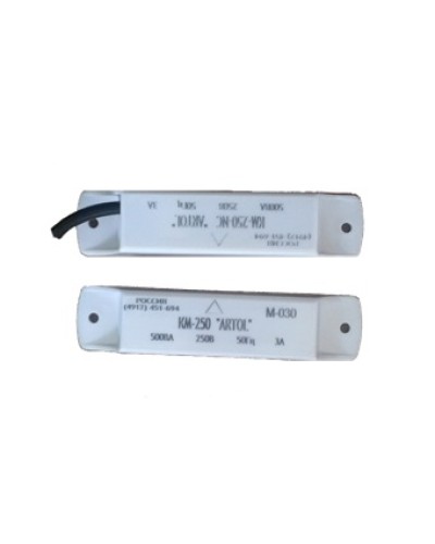 Датчик положения магнитогерконовый Магнито-Контакт КМ-250-NС ARTOL (c магнитом М-030) в Самаре Извещатели охранные Pintop.ru