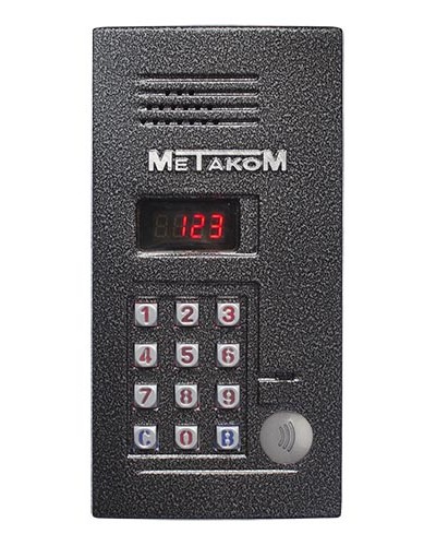 Блок вызова домофона Метаком MK2012-MFEN в Самаре Блоки вызова многоабонентные Pintop.ru