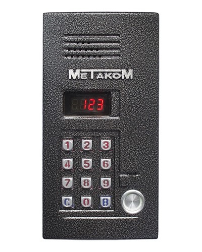 Блок вызова домофона Метаком MK2012-TM4E в Самаре Блоки вызова многоабонентные Pintop.ru