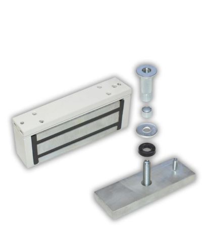 Олевс М1-200 белый (с планкой) в Самаре Электромагнитные замки Pintop.ru