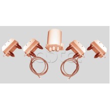 Извещатель проводноволновой линейный, два фланга Омега-микродизайн Импульс-мини 1/500Н