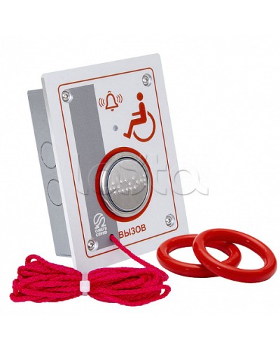 Кнопка ВЫЗОВ Омега Саунд AL-RB-1 (исп.М4) в Самаре Системы оповещения и управления эвакуацией Pintop.ru