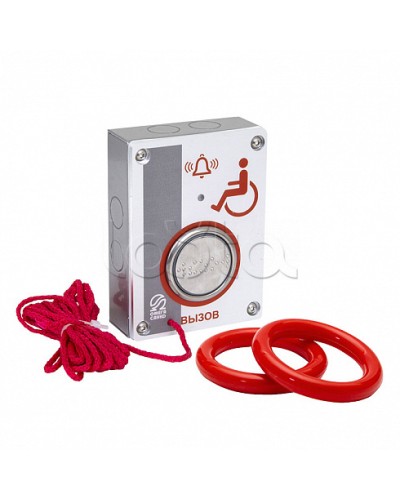 Кнопка ВЫЗОВ Омега Саунд AL-RB (исп.М4) в Самаре Системы оповещения и управления эвакуацией Pintop.ru