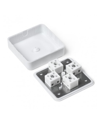 Пожтехкабель КМОП IP31 (8к х 2,5мм2) 75х75х23 (072-003) в Самаре Распределительные коробки Pintop.ru