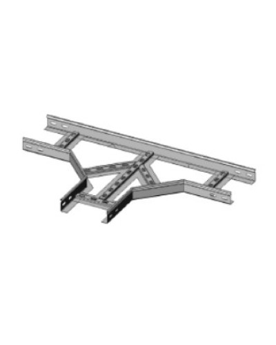 Ответвитель Т-образный 200х50 (1,2) для лестничного лотка ПожТехКабель (651-501) в Самаре Кабельные лотки Pintop.ru