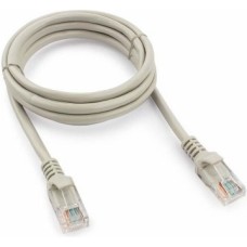 Патч-корд медный F/UTP, категория 5e, 26 AWG (0,48 мм), экранированный, LSZH, серый, 0,3 м