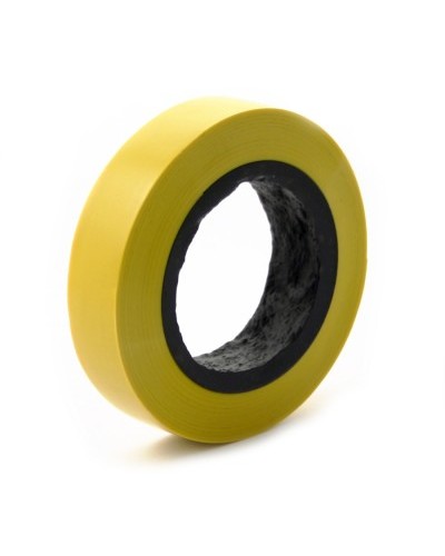 Изолента ПВХ 20 метров ширина 19мм (Желтый) ПожТехКабель PTK-Accessories в Самаре Стяжки-хомуты Pintop.ru