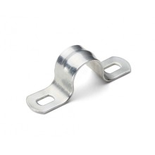 Скоба металлическая двухлапковая 25-26 мм под саморез (100 шт/уп) ПожТехКабель PTK-Accessories (851-007)