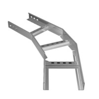 Угол горизонтальный 45° 100х100 (1,2) для лестничного лотка ПожТехКабель (650-318)