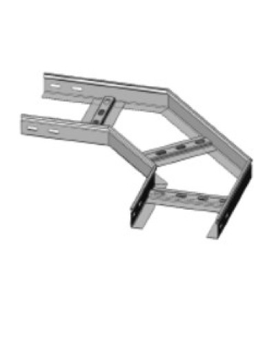 Угол горизонтальный 90° 200х80 (1,2) для лестничного лотка ПожТехКабель (650-513) в Самаре Кабельные лотки Pintop.ru