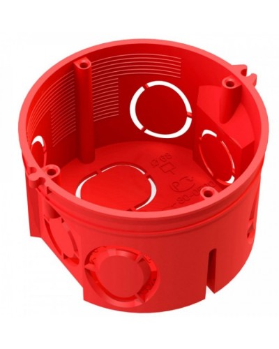 Коробка установочная безгалогенная (HF) 68х42 без соединителя (245шт/кор) Промрукав (80-0501) в Самаре Распределительные коробки Pintop.ru