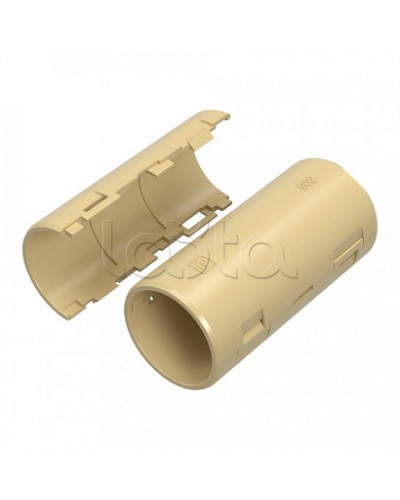 Муфта разборная d32 мм сосна (36шт/360шт уп/кор) Промрукав (PR13.0428) в Самаре Повороты, муфты, тройники Pintop.ru