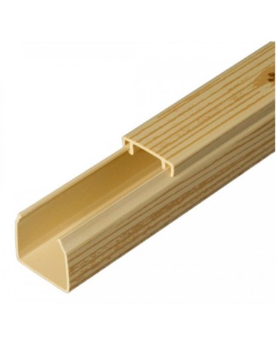 Кабель-канал сосна 2-й замок 16х16 (120м/уп) Промрукав (PR.025435) в Самаре Кабель-канал Pintop.ru