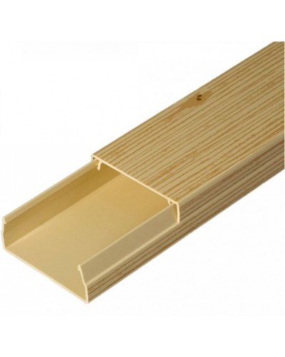 Кабель-канал сосна 2-й замок 40х16 (56м/уп) Промрукав (PR.025439) в Самаре Кабель-канал Pintop.ru