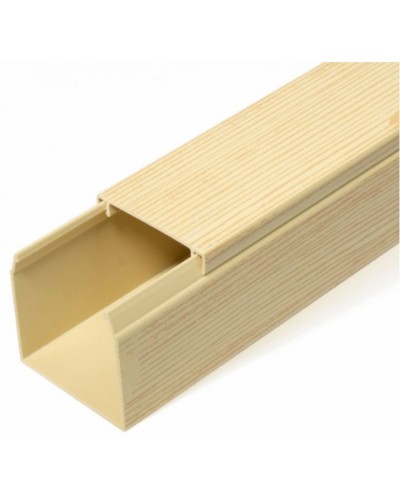 Кабель-канал сосна 2-й замок 40х40 (60м/уп) Промрукав (PR.025448) в Самаре Кабель-канал Pintop.ru