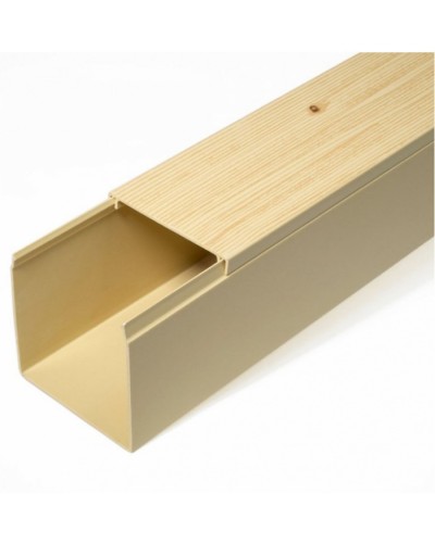 Кабель-канал сосна 2-й замок 60х60 (24м/уп) Промрукав (PR.025450) в Самаре Кабель-канал Pintop.ru