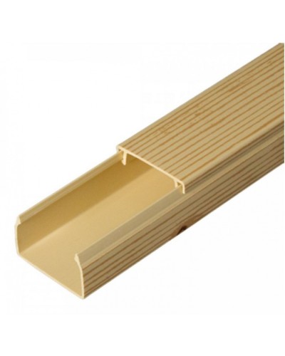 Кабель-канал сосна 2-й замок в п/э 25х16 (50 м/уп) Промрукав (PR03.0182) в Самаре Кабель-канал Pintop.ru