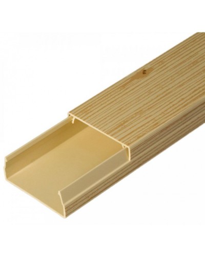 Кабель-канал сосна 2-й замок в п/э 40х16 (30 м/уп) Промрукав (PR03.0184) в Самаре Кабель-канал Pintop.ru