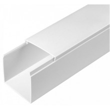 Кабель-канал белый 2-й замок в г/к 60х60 (24м/уп) Промрукав (PR.056060)
