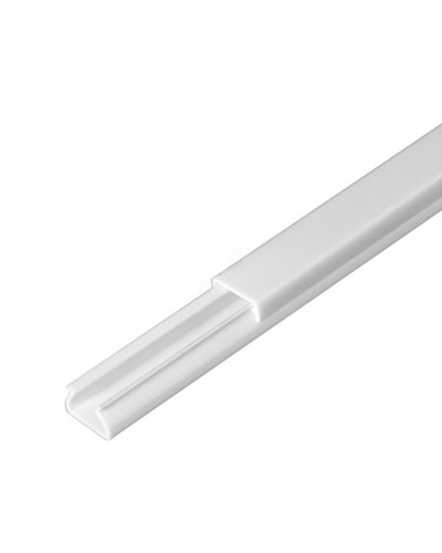 Кабель-канал белый 2-й замок в п/э 40х40 (60м/уп) Промрукав PR.0640401 в Самаре Кабель-канал Pintop.ru