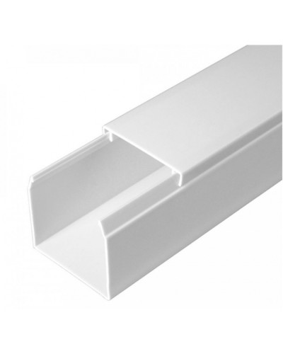 Кабель-канал белый 2-й замок в г/к 40х40 (60м/уп) Промрукав (PR.064040) в Самаре Кабель-канал Pintop.ru