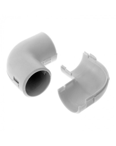 Соединитель угловой разборный д16 (100 шт/уп) Промрукав PR.07516 в Самаре Повороты, муфты, тройники Pintop.ru