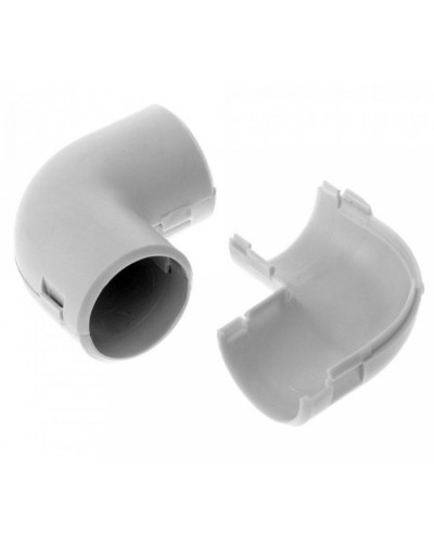 Соединитель угловой разборный д32 (5шт/400шт уп/кор) Промрукав (PR.07532м) в Самаре Повороты, муфты, тройники Pintop.ru