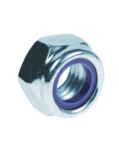 Гайка М12 с контрящим кольцом (DIN 985) (15 шт/уп) Промрукав (PR08.3669) в Самаре Крепеж Pintop.ru