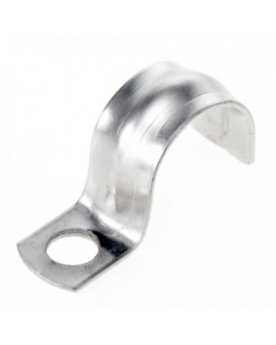 Скоба металлическая однолапковая СМО 16-17 отв. d 6,5 мм (100 шт/уп) Промрукав (PR08.3742) в Самаре Держатели, клипсы, скобы Pintop.ru